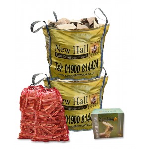 x - Winter Deal - 2x large Bulk Bags - Kiln Dried 100% Ash - WS601/0001